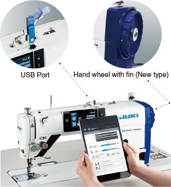 JUKI DDL-9000C-FMS — Управление через IoT (Интернет вещей)