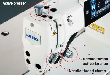 JUKI DDL-9000C-FMS — Активное натяжение игольной нити (цифровое управление)